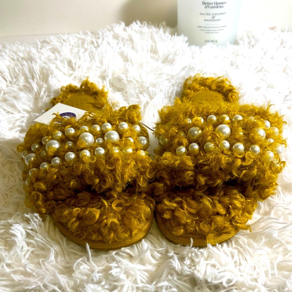 Women’s Adrienne slip-on embellished slide slippers